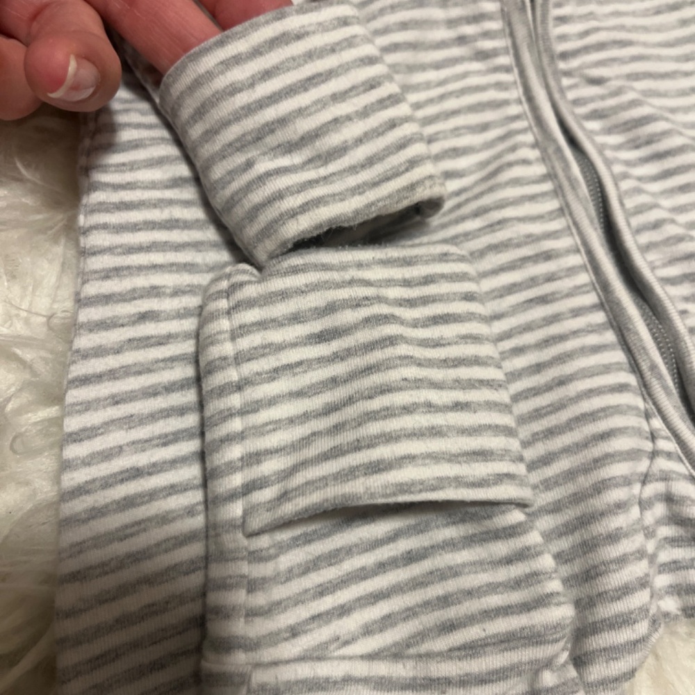 0-3m Bonds Striped Wondersuit - Picture 3 of 5